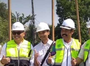 Menteri PUPR tekankan keselamatan dan kesehatan kerja dalam proyek fly over Manahan Solo
